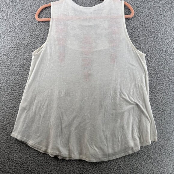 Sundance Sleeveless Embroidered Floral Lace Top Size Large - Picture 2 of 7